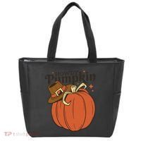 Howdy Pumpkin Cowboy Fall Tote Bag thumb 0
