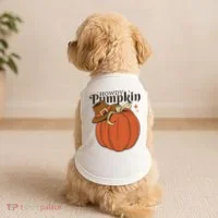 Howdy Pumpkin Cowboy Fall Doggie Tank thumb 2