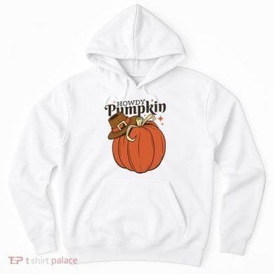 Howdy Pumpkin Cowboy Fall Hoodie