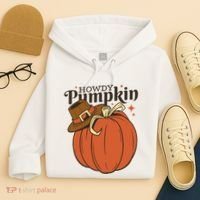Howdy Pumpkin Cowboy Fall Hoodie thumb 4