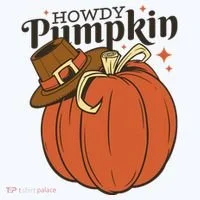 Howdy Pumpkin Cowboy Fall Bucket Hat thumb 4