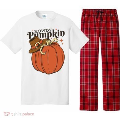 Howdy Pumpkin Cowboy Fall Pajama Set