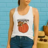 Howdy Pumpkin Cowboy Fall Women's Tank Top thumb 2