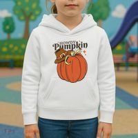 Howdy Pumpkin Cowboy Fall Kids Hoodie thumb 3
