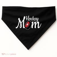 Hockey Player Cool Mom Gift Hockey Mom Gift USA-Made Doggie Bandana thumb 0