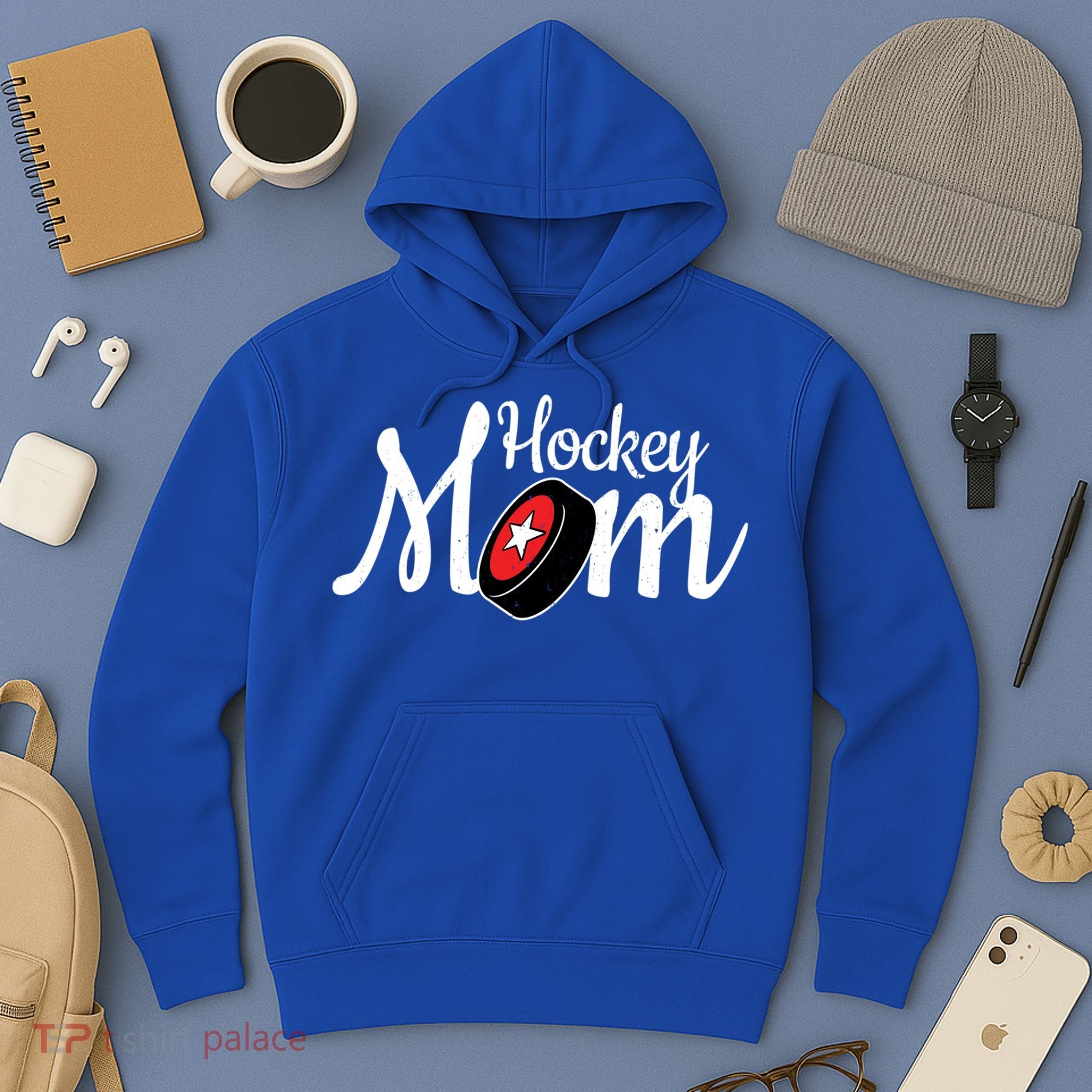 Hockey Player Cool Mom Gift Hockey Mom Gift Hoodie