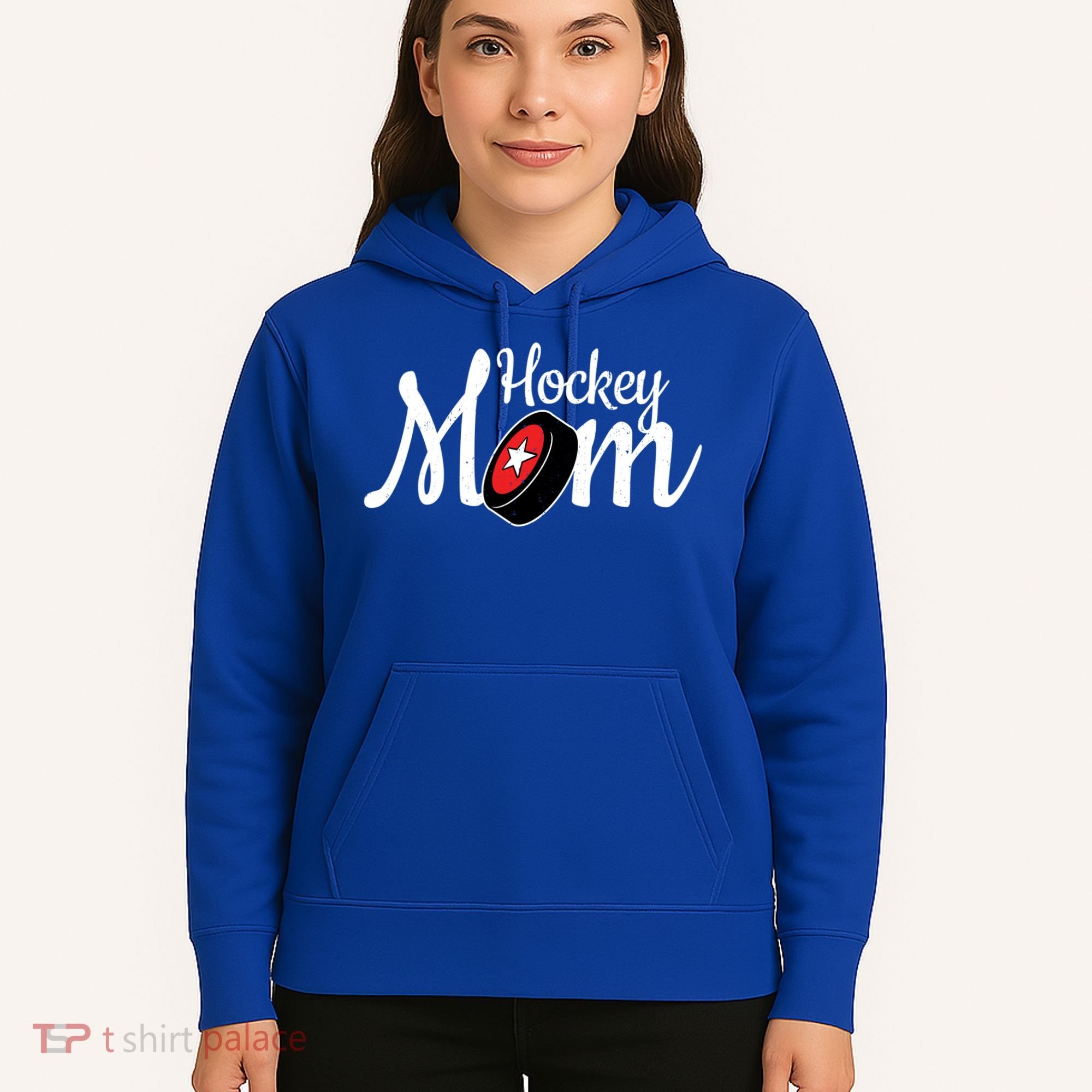 Hockey Player Cool Mom Gift Hockey Mom Gift Hoodie