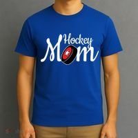 Hockey Player Cool Mom Gift Hockey Mom Gift T-Shirt thumb 3