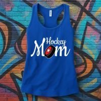 Hockey Player Cool Mom Gift Hockey Mom Gift Women's Tank Top thumb 3