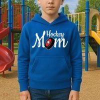 Hockey Player Cool Mom Gift Hockey Mom Gift Kids Hoodie thumb 2