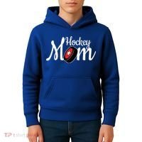 Hockey Player Cool Mom Gift Hockey Mom Gift Kids Hoodie thumb 4