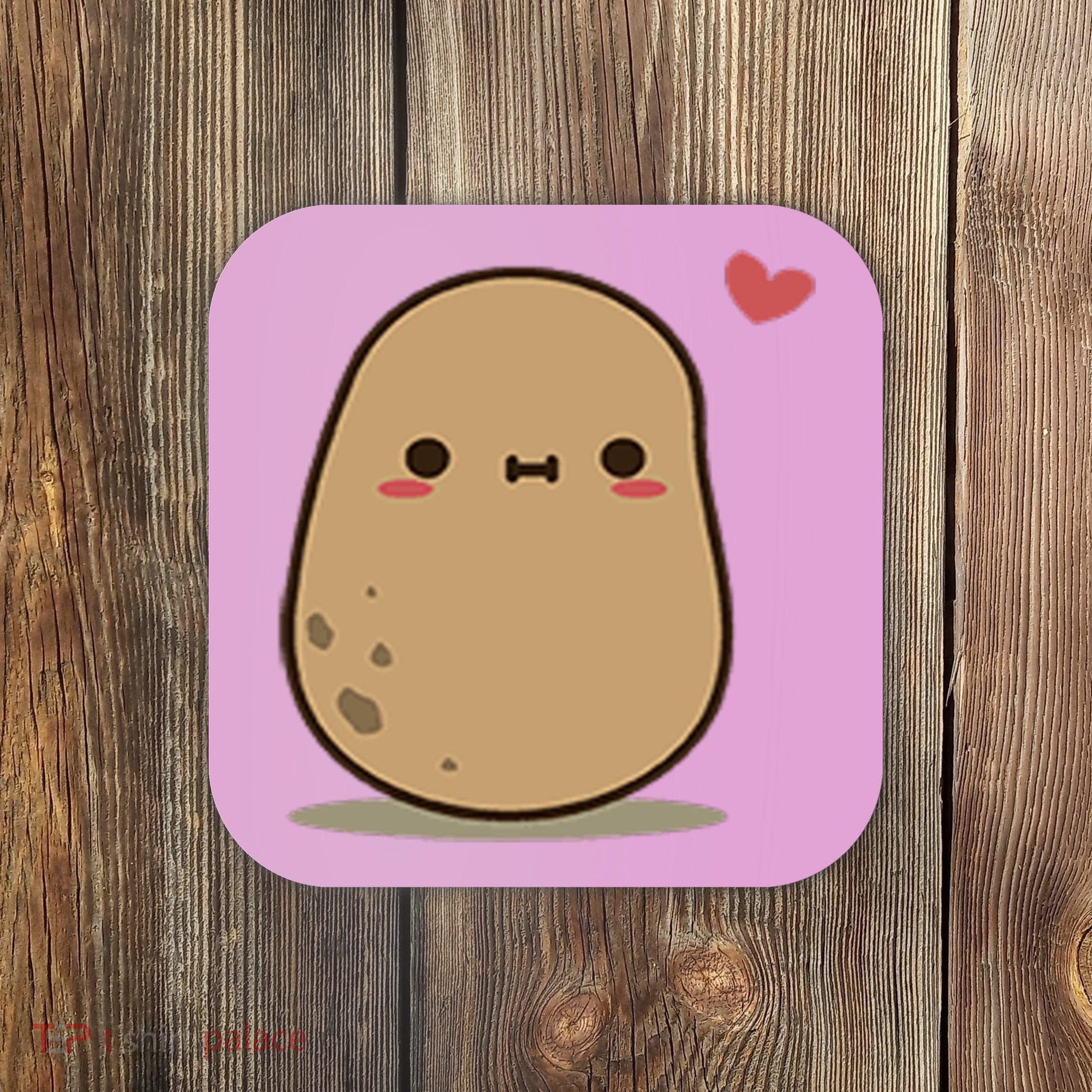 Happy Potato Cool Gift Coaster