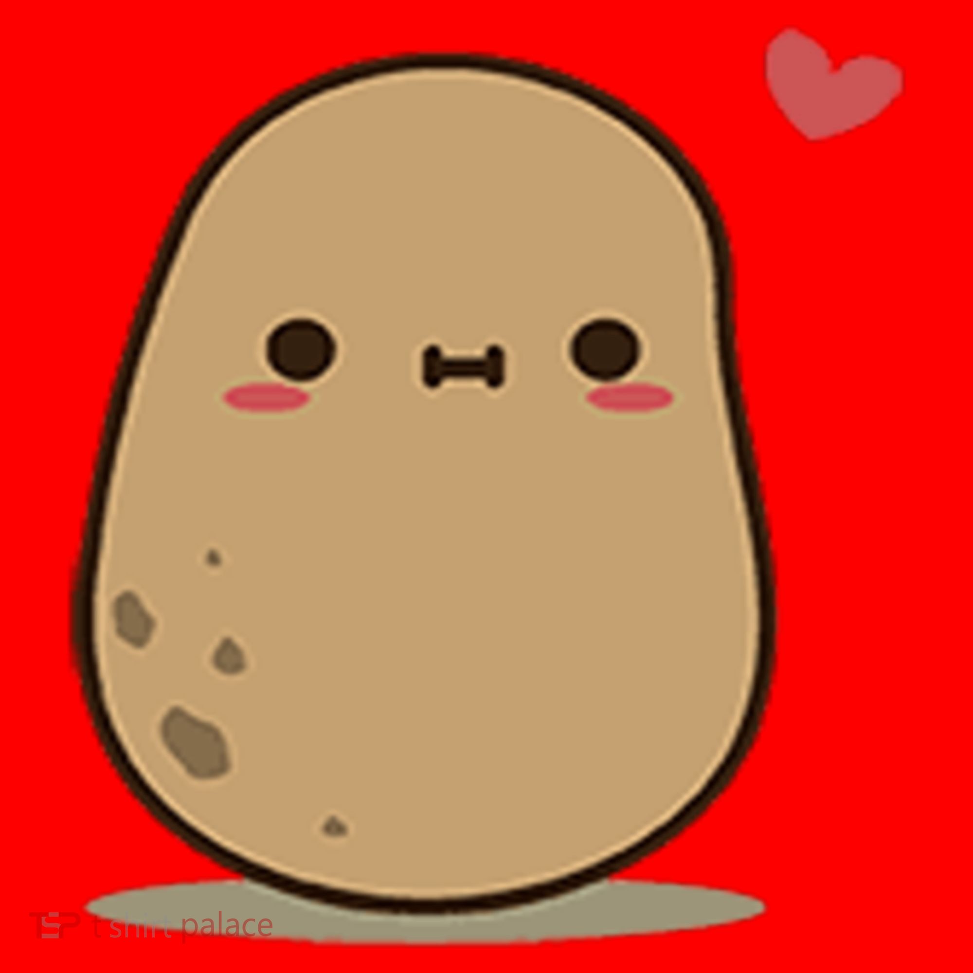 Happy Potato Cool Gift Santa Hat