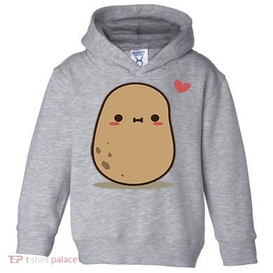 Happy Potato Cool Gift Toddler Hoodie