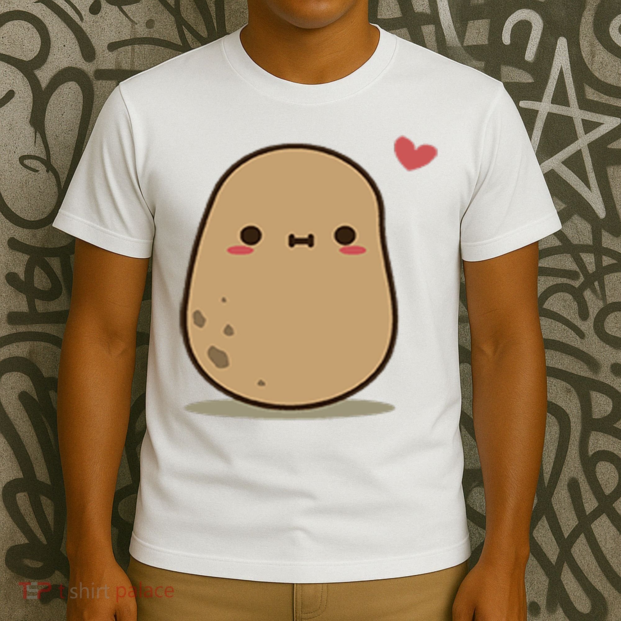 Happy Potato Cool Gift T-Shirt