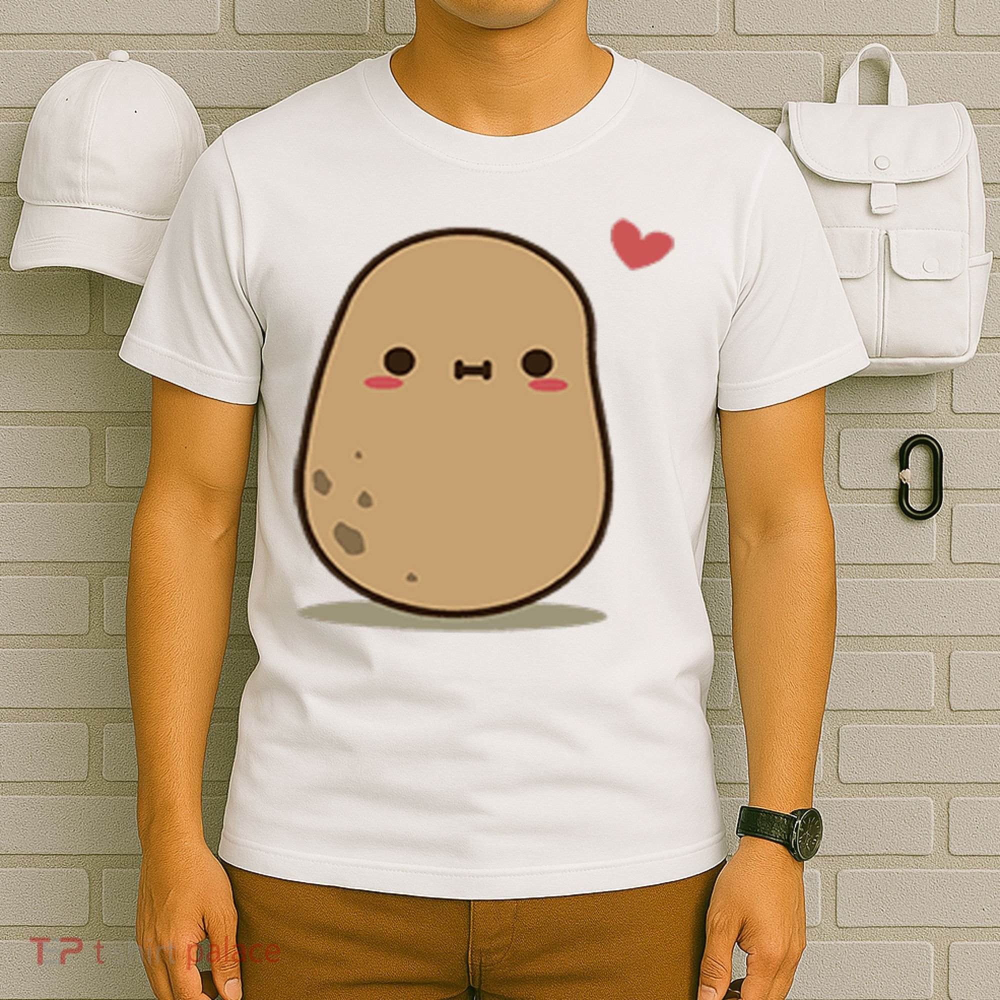 Happy Potato Cool Gift T-Shirt