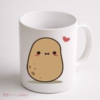 Happy Potato Cool Gift Coffee Mug thumb 1