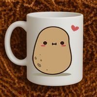 Happy Potato Cool Gift Coffee Mug thumb 2