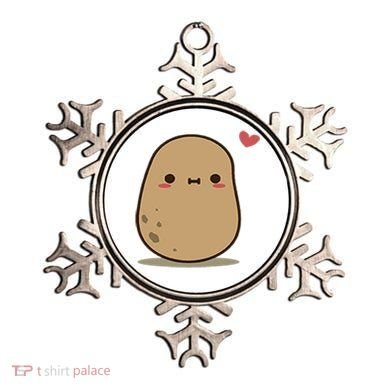 Happy Potato Cool Gift Ornament