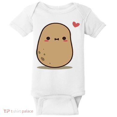 Happy Potato Cool Gift Baby Bodysuit