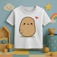 Happy Potato Cool Gift Toddler T-Shirt thumb 3