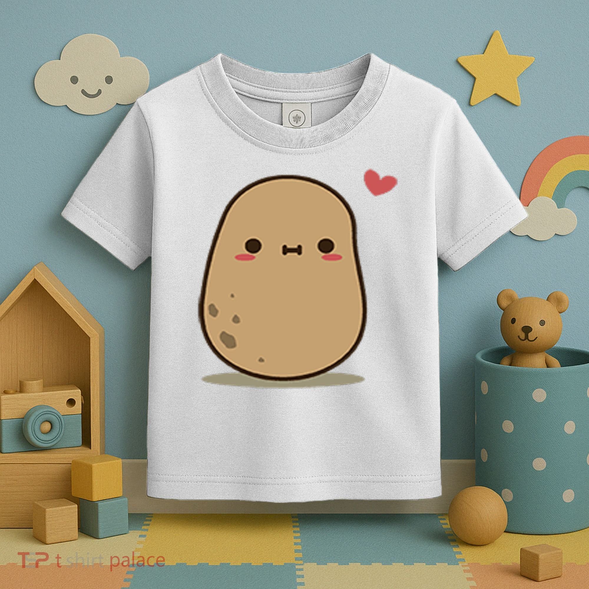 Happy Potato Cool Gift Toddler T-Shirt