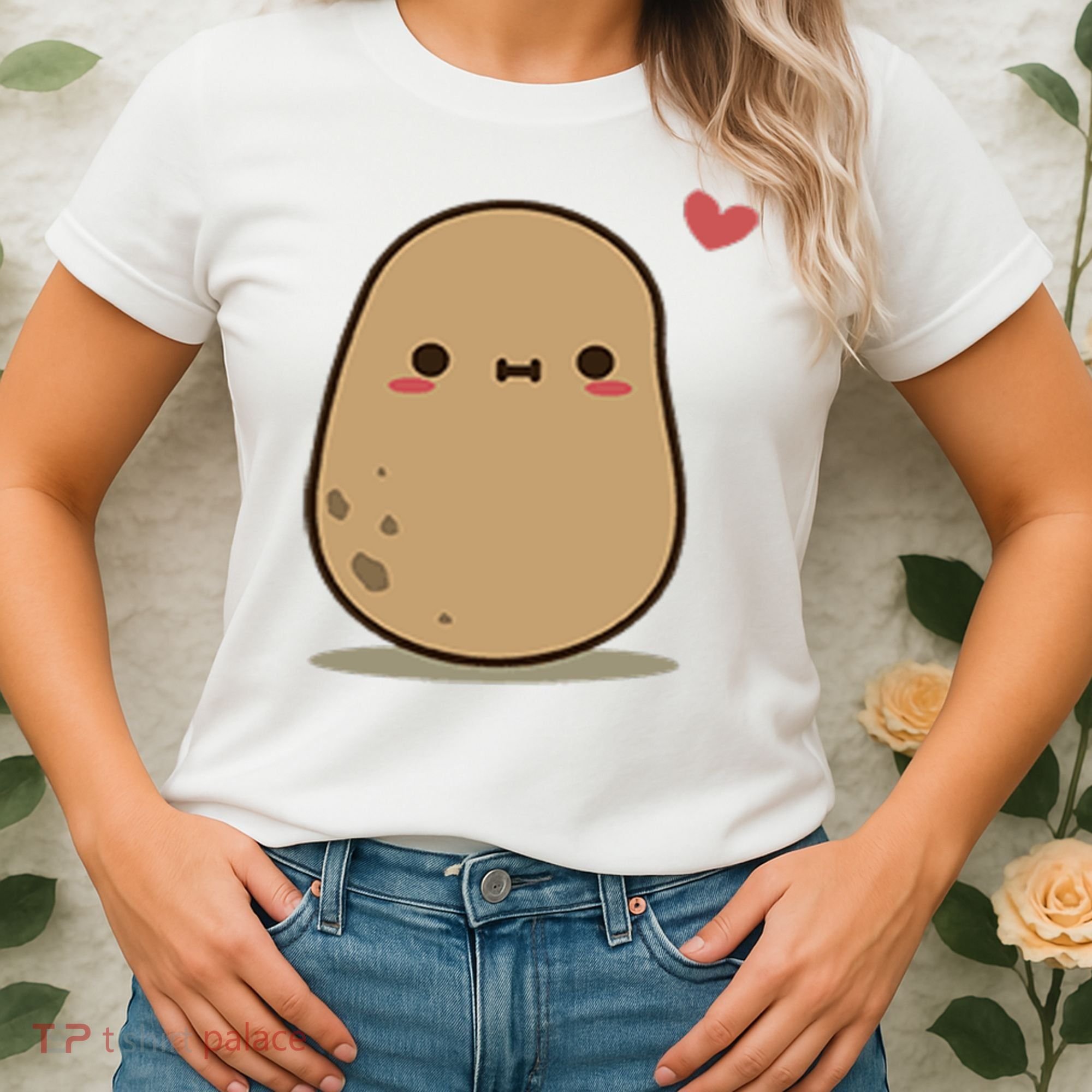 Happy Potato Cool Gift Women's T-Shirt