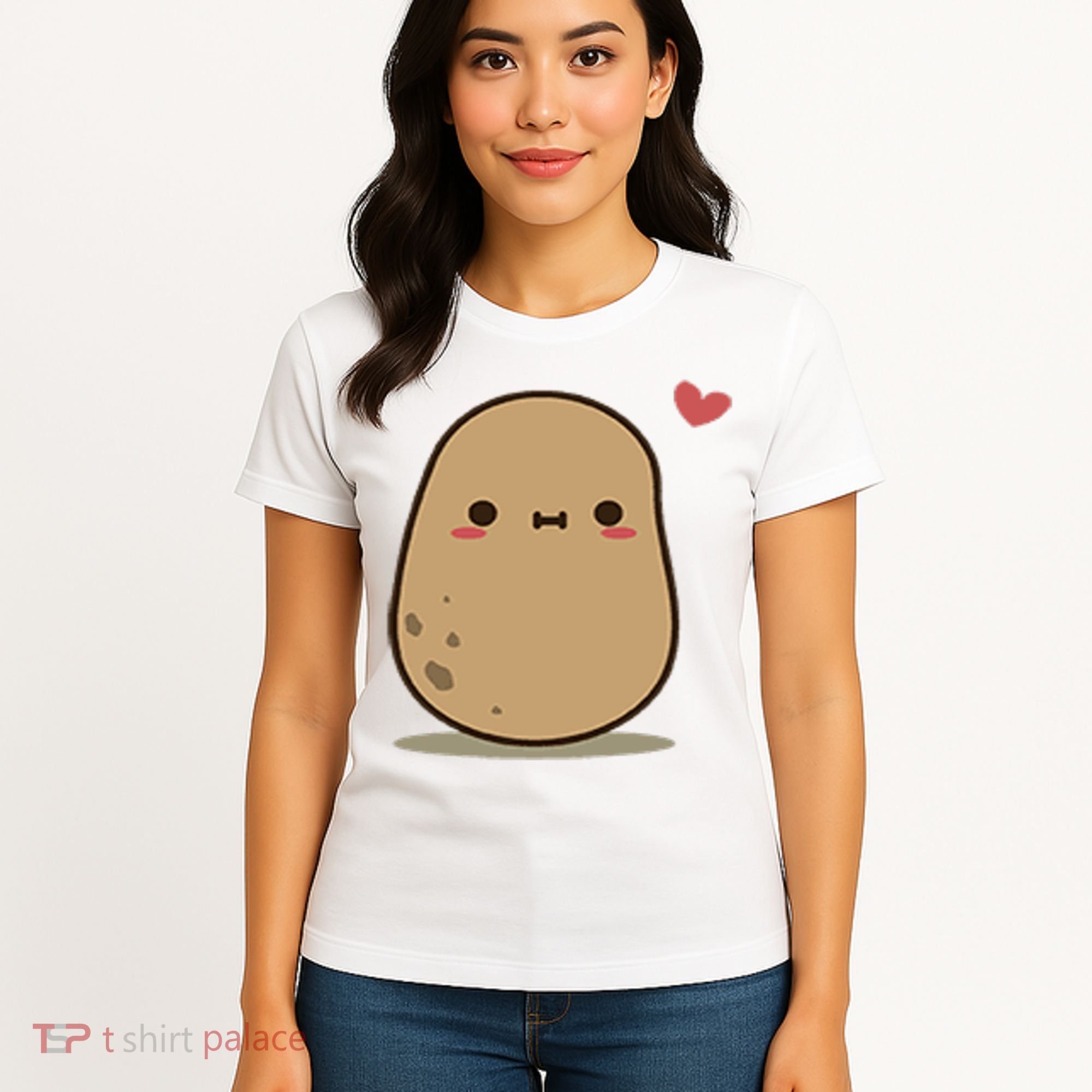 Happy Potato Cool Gift Women's T-Shirt
