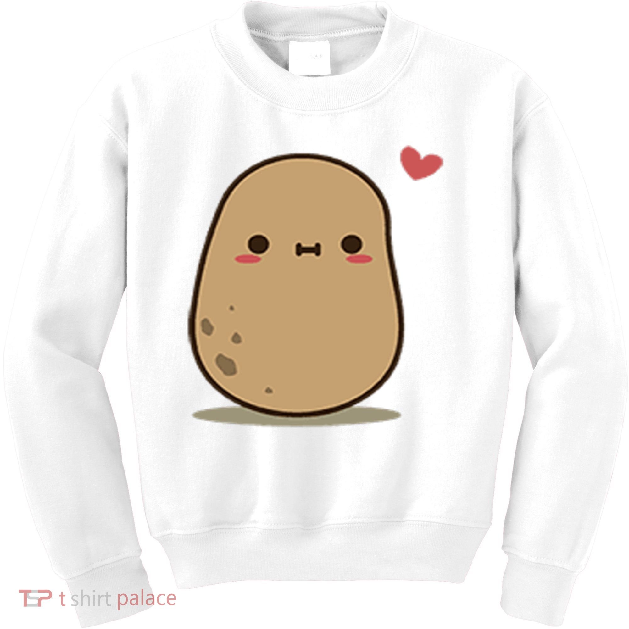 Happy Potato Cool Gift Kids Sweatshirt