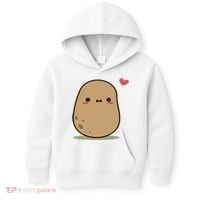 Happy Potato Cool Gift Kids Hoodie thumb 0