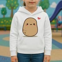 Happy Potato Cool Gift Kids Hoodie thumb 3