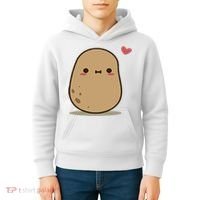 Happy Potato Cool Gift Kids Hoodie thumb 4