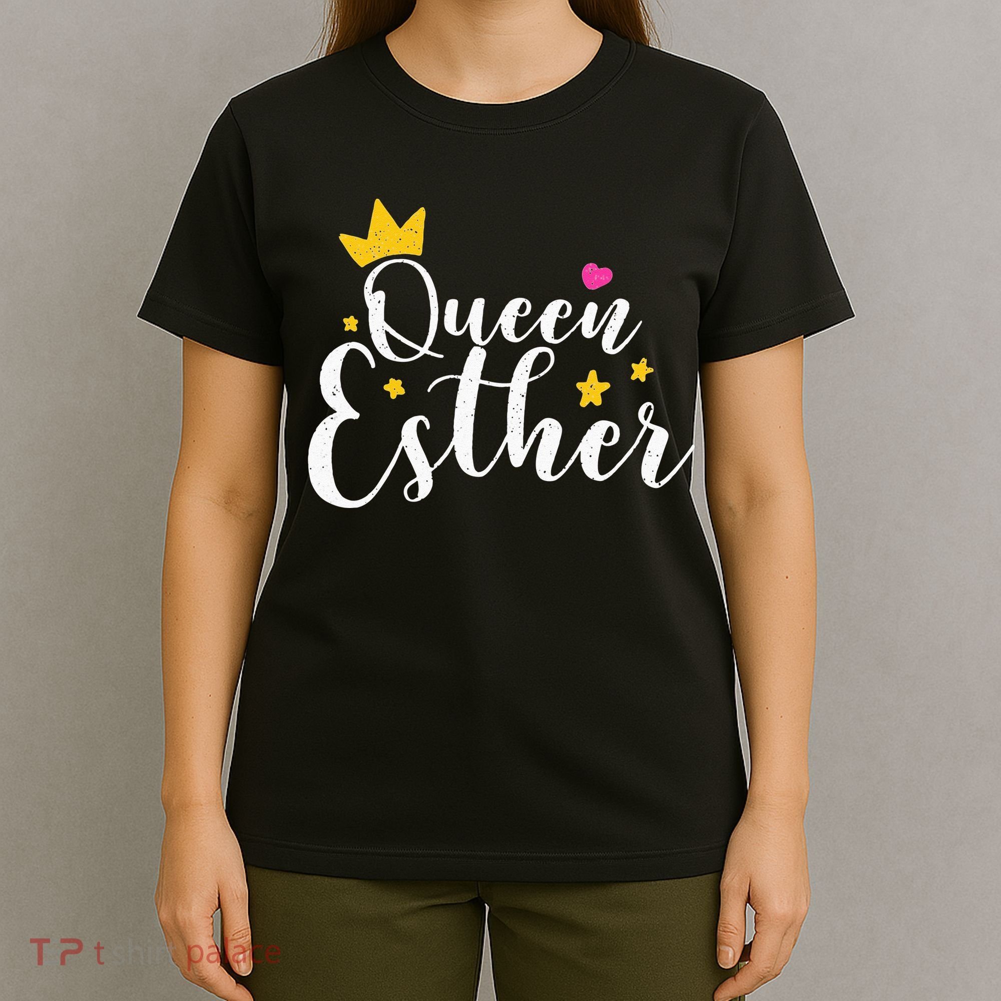 Happy Purim Costume Idea Queen Esther Hebrew Jewish Holiday T-Shirt