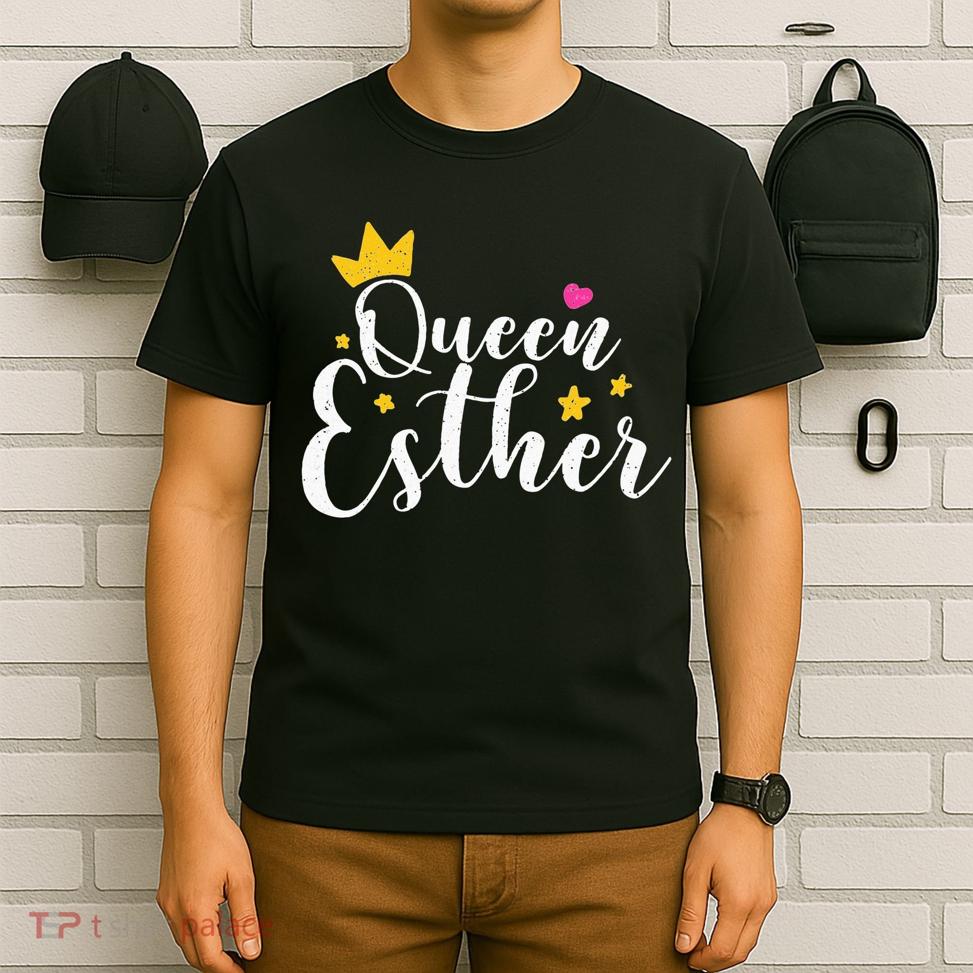 Happy Purim Costume Idea Queen Esther Hebrew Jewish Holiday T-Shirt