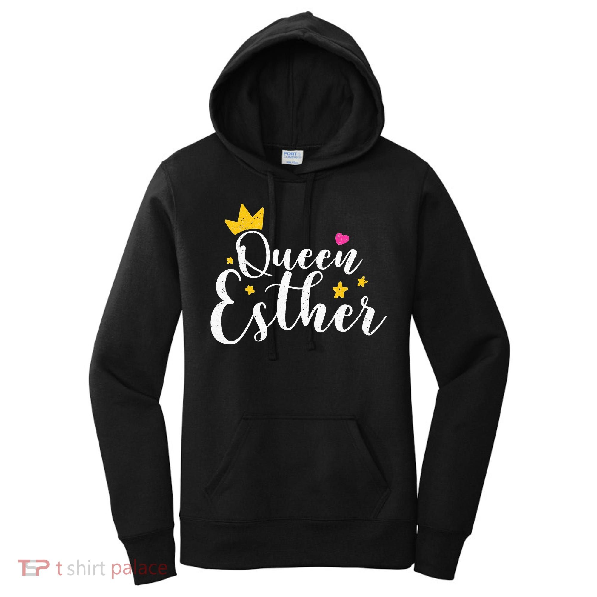 Happy Purim Costume Idea Queen Esther Hebrew Jewish Holiday Women's Hoodie