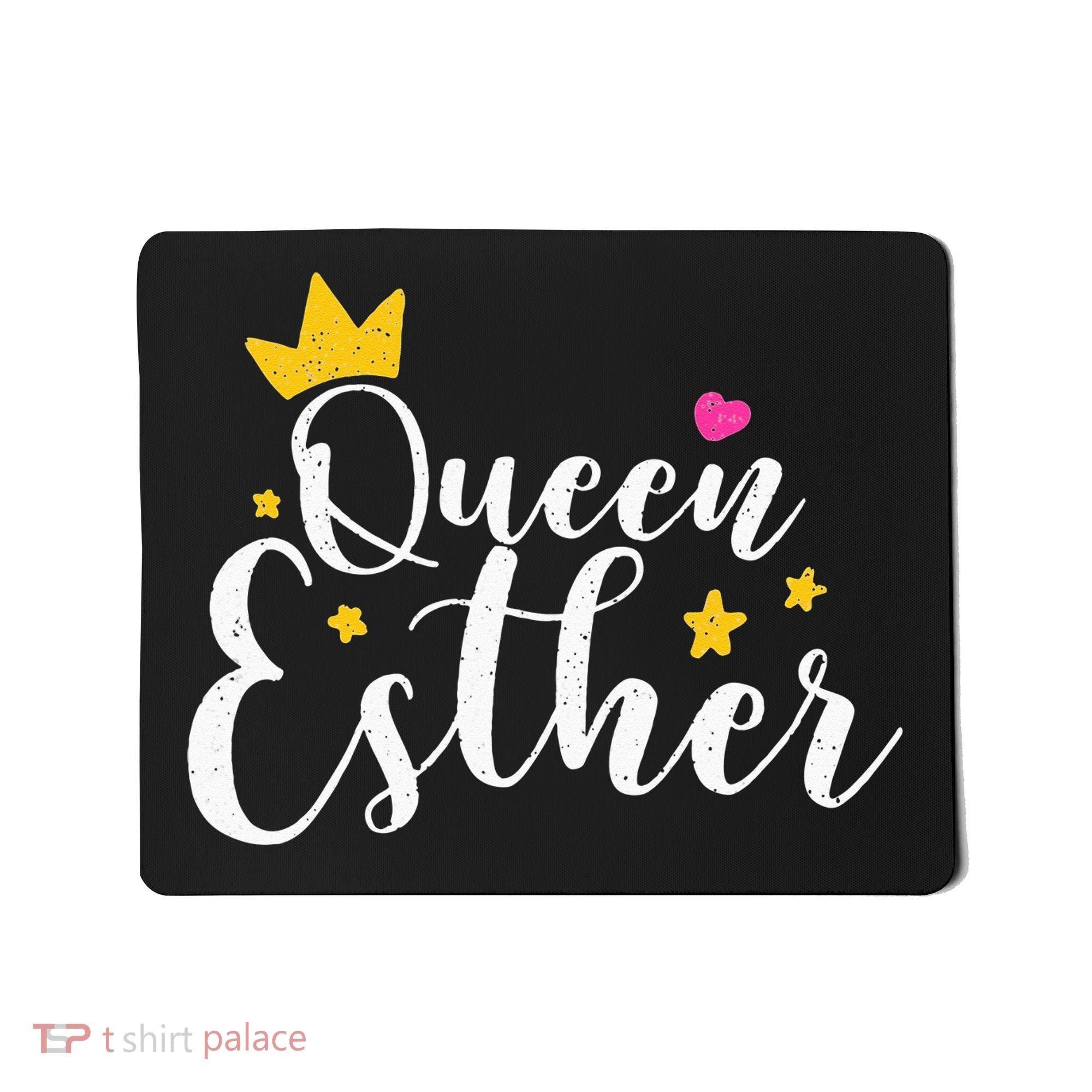 Happy Purim Costume Idea Queen Esther Hebrew Jewish Holiday Mousepad