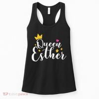 Happy Purim Costume Idea Queen Esther Hebrew Jewish Holiday Women's Tank Top thumb 0