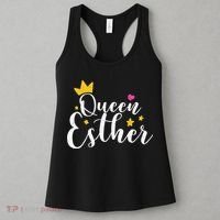 Happy Purim Costume Idea Queen Esther Hebrew Jewish Holiday Women's Tank Top thumb 3