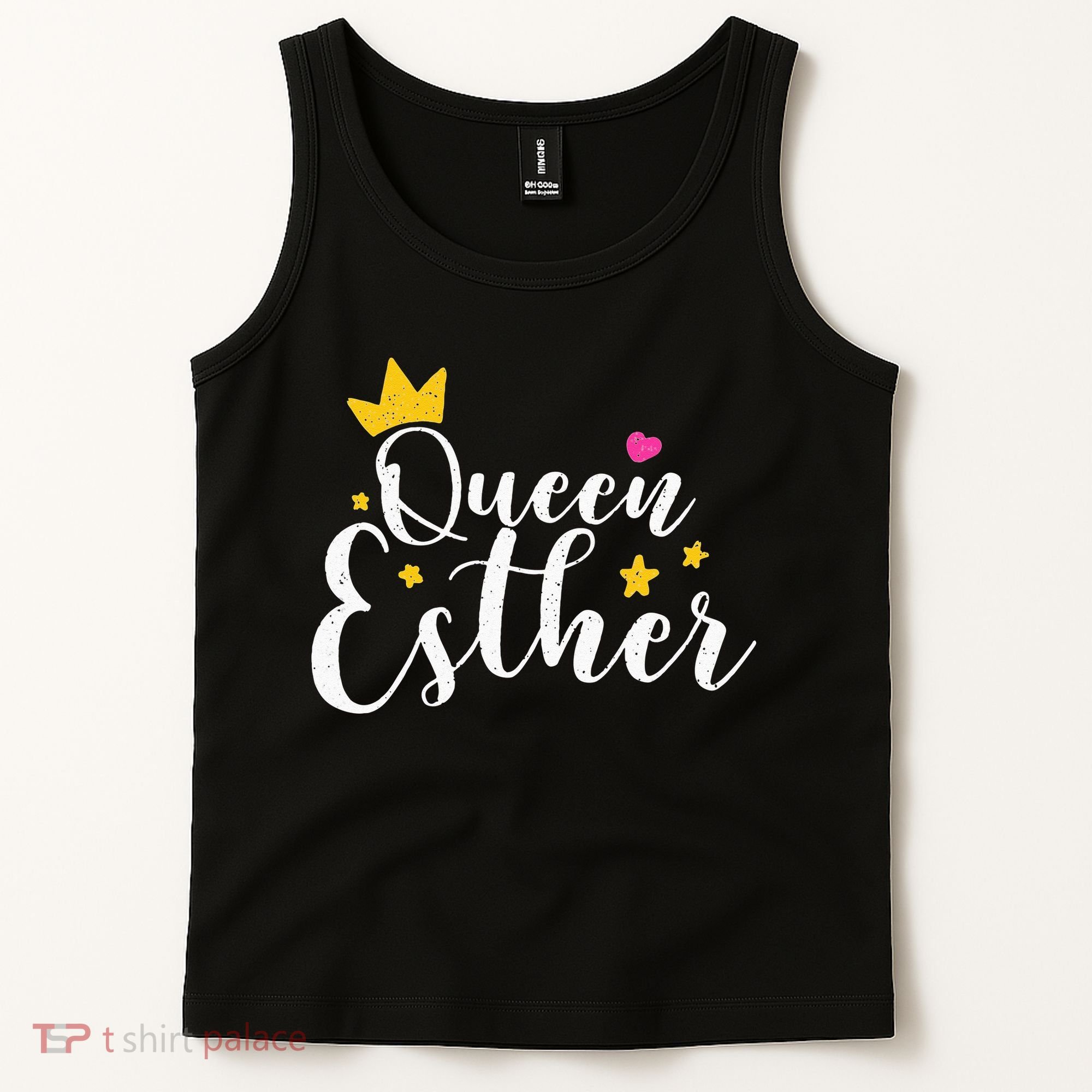 Happy Purim Costume Idea Queen Esther Hebrew Jewish Holiday Tank Top