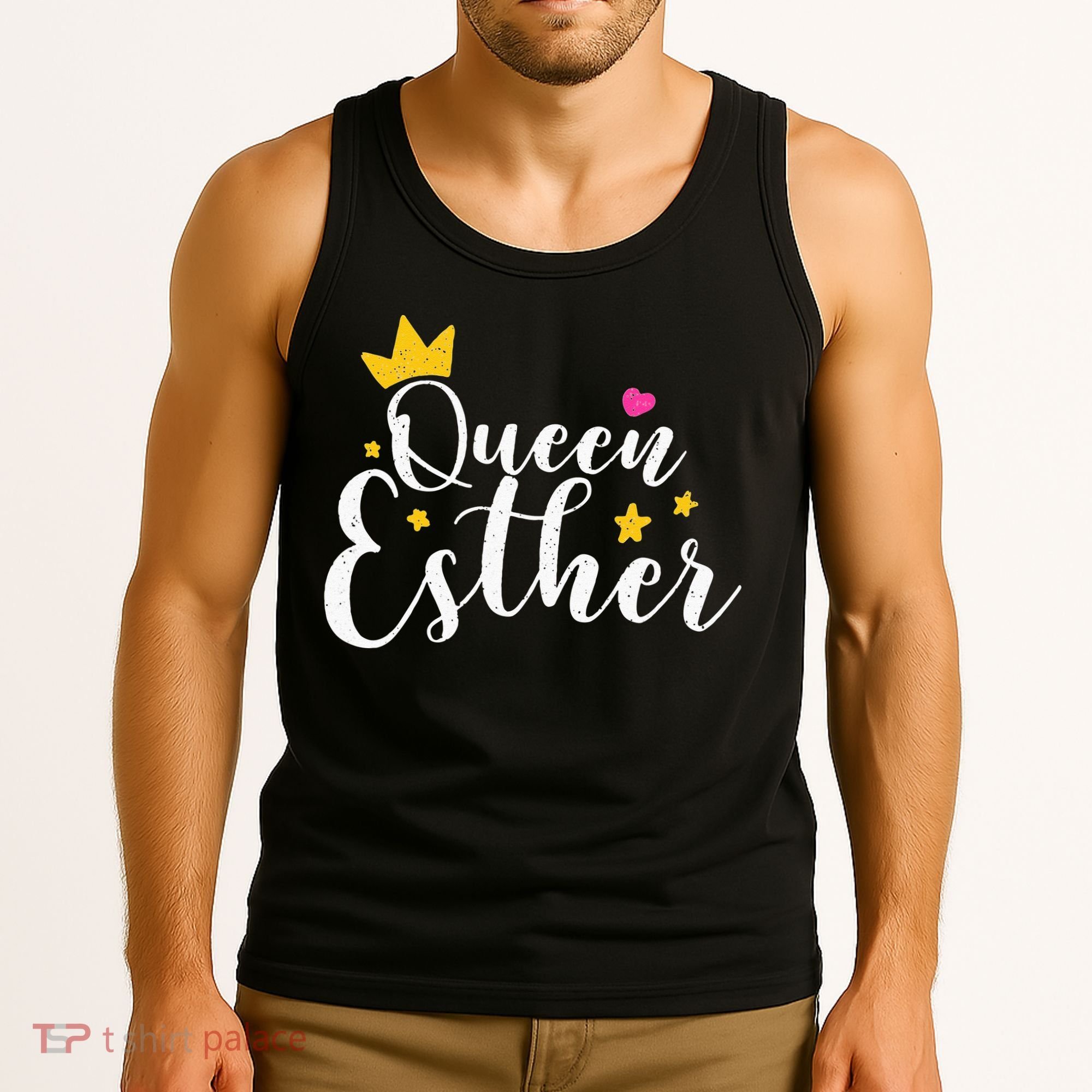 Happy Purim Costume Idea Queen Esther Hebrew Jewish Holiday Tank Top