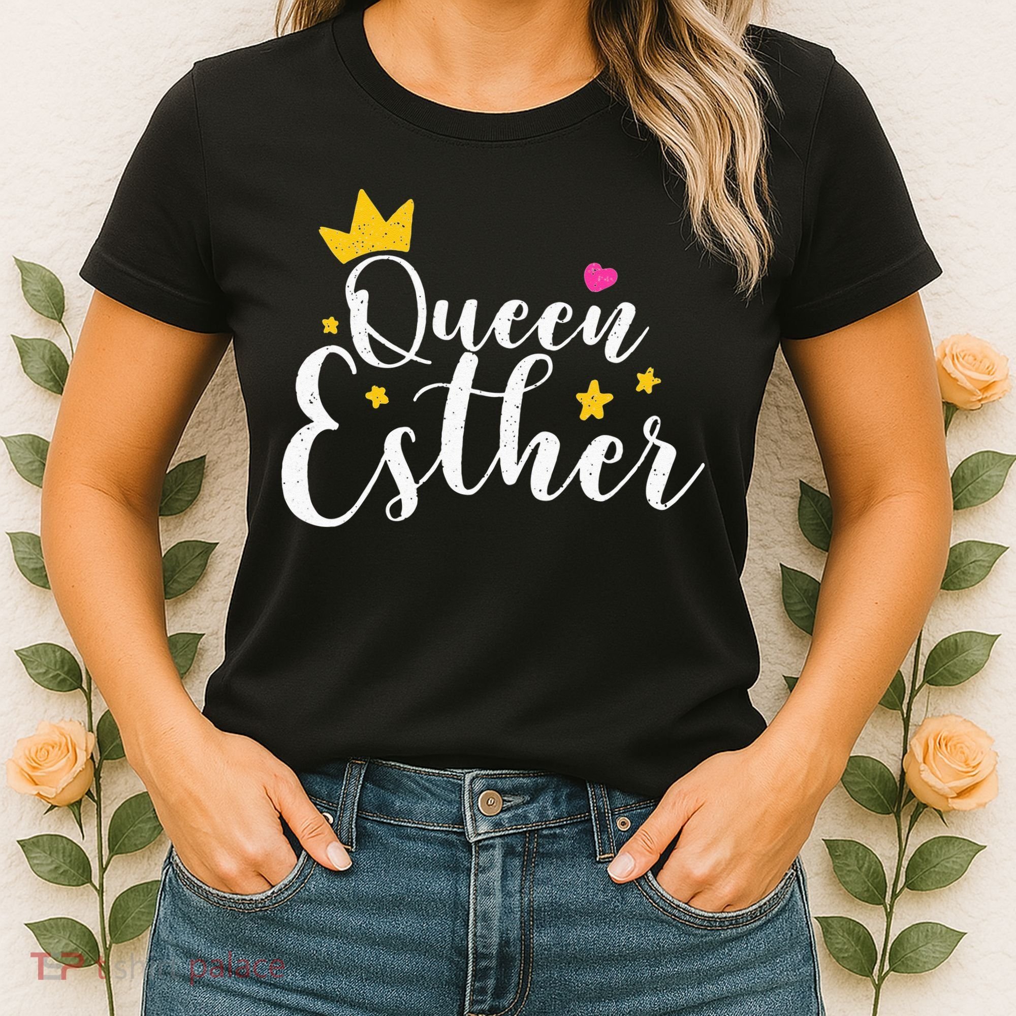 Happy Purim Costume Idea Queen Esther Hebrew Jewish Holiday Women's T-Shirt
