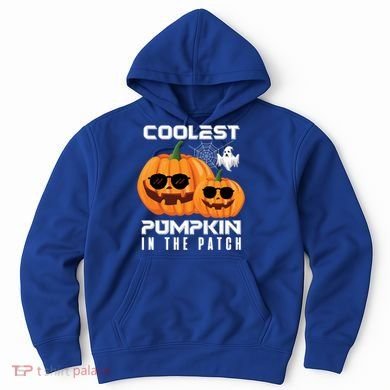 Halloween Pumpkin Coolest Pumpkin In The Patch Vintage Gift Hoodie