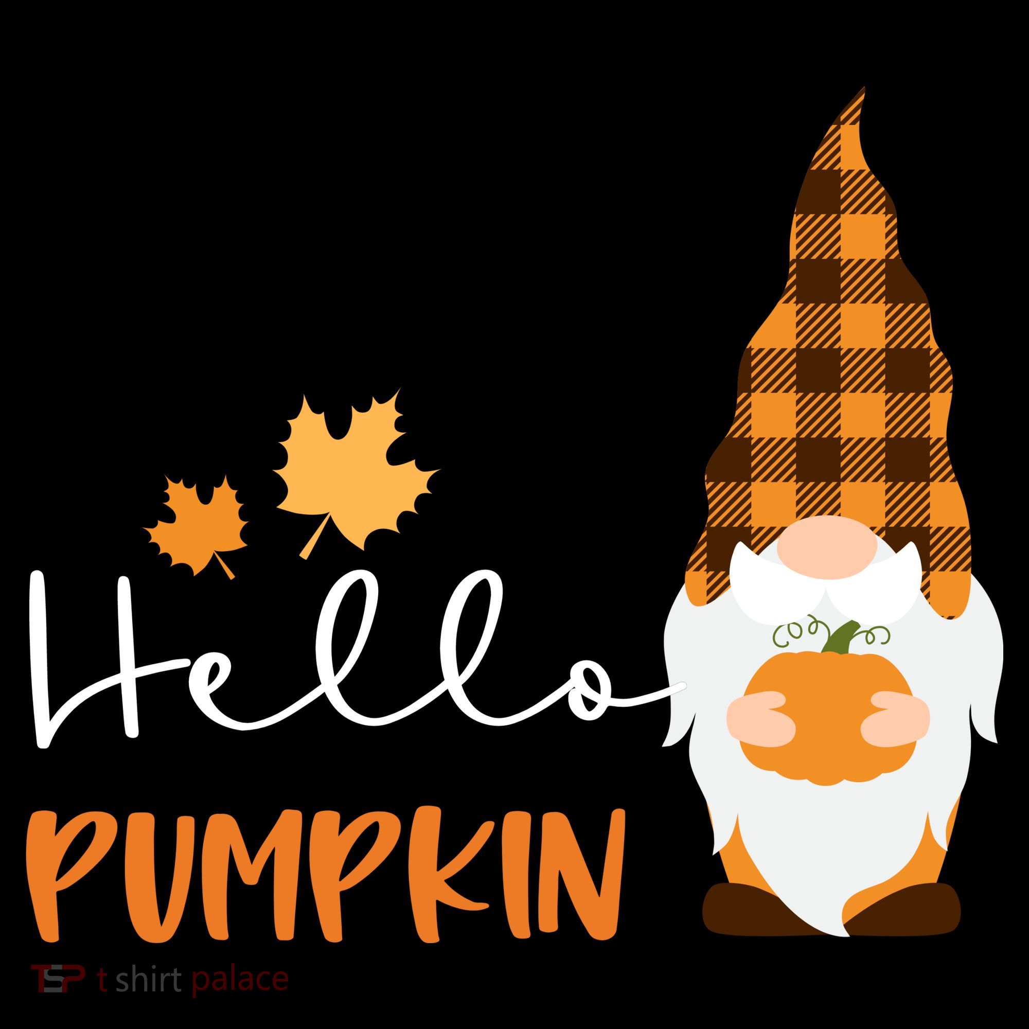 Hello Pumpkin Cute Gnome Fall Autumn Backpack