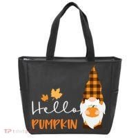 Hello Pumpkin Cute Gnome Fall Autumn Tote Bag thumb 0