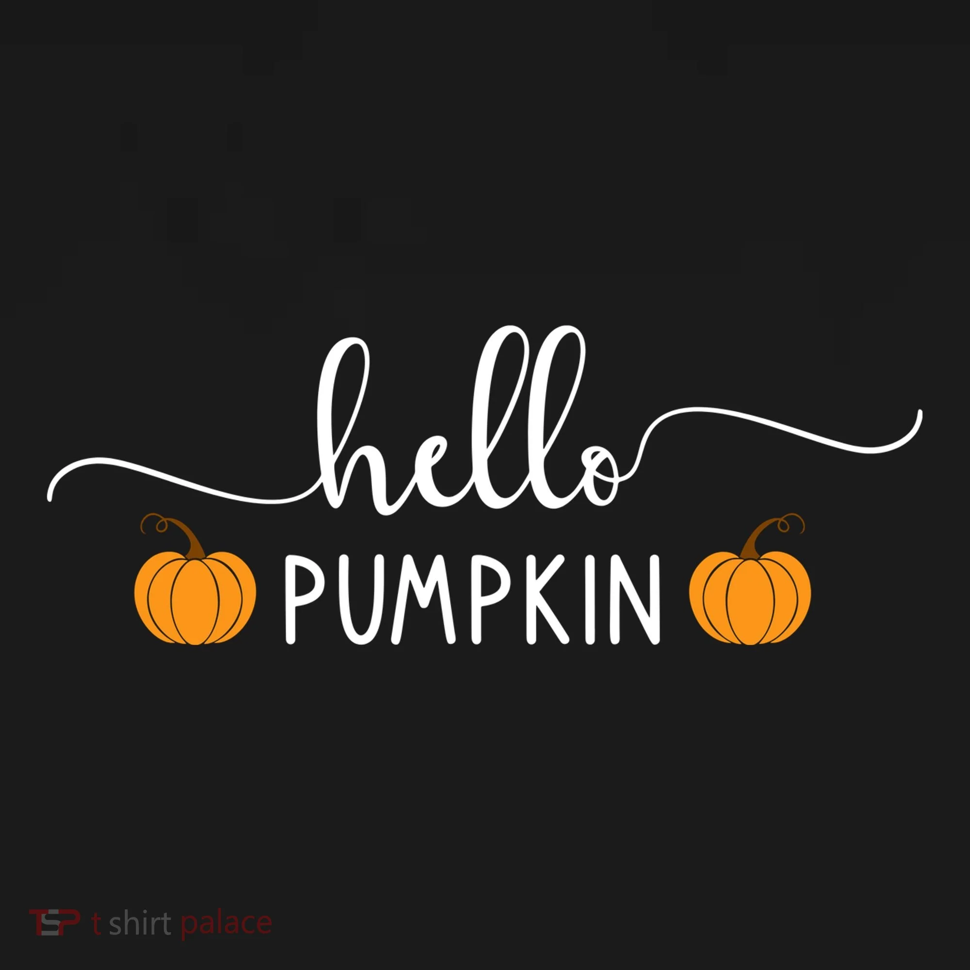 Hello Pumpkin Cute Fall Doggie Tank