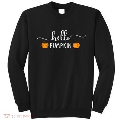 Hello Pumpkin Cute Fall Sweatshirt