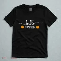 Hello Pumpkin Cute Fall T-Shirt thumb 5