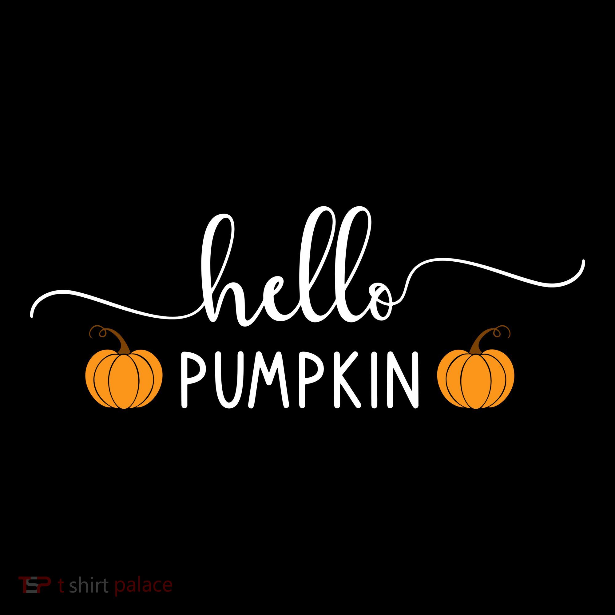 Hello Pumpkin Cute Fall Bucket Hat