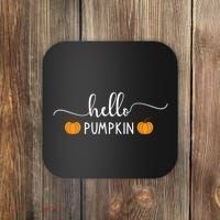Hello Pumpkin Cute Fall Coaster thumb 0