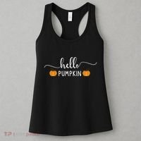 Hello Pumpkin Cute Fall Women's Tank Top thumb 3